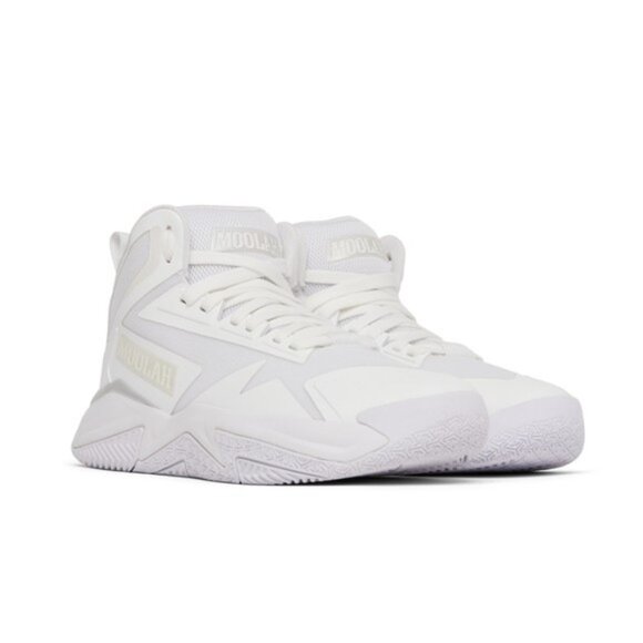 Moolah Women's Triple Double White Sneakers Basketball Shoes Size 8 New - Picture 10 of 10